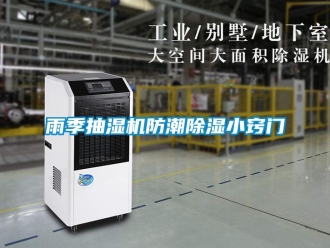 知识百科雨季抽湿机防潮除湿小窍门