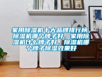 企业新闻家用除湿机十大品牌排行榜，除湿机哪个牌子好，家用除湿机什么牌子好，除湿机哪个牌子除湿效果好