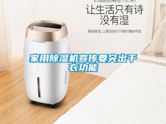 行业新闻家用除湿机宣传要突出干衣功能
