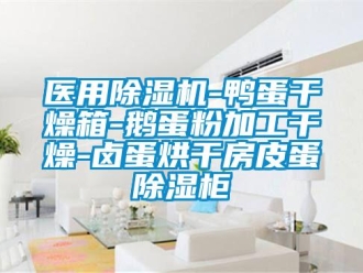 行业新闻医用除湿机-鸭蛋干燥箱-鹅蛋粉加工干燥-卤蛋烘干房皮蛋除湿柜
