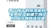 哪个牌子的除湿机好，家用除湿机哪个牌子好,应该如何选择呢
