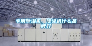专用除湿机，除湿机什么品牌好