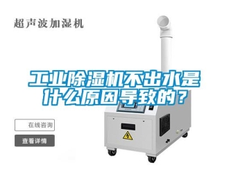 企业新闻工业除湿机不出水是什么原因导致的？
