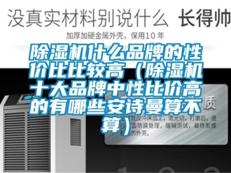 企业新闻除湿机什么品牌的性价比比较高（除湿机十大品牌中性比价高的有哪些安诗曼算不算）