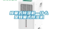 蜂巢式除湿机—什么是蜂巢式除湿机