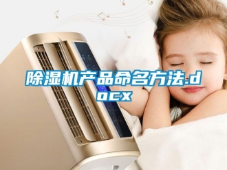 企业新闻除湿机产品命名方法.docx