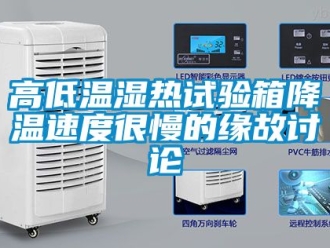 常见问题高低温湿热试验箱降温速度很慢的缘故讨论