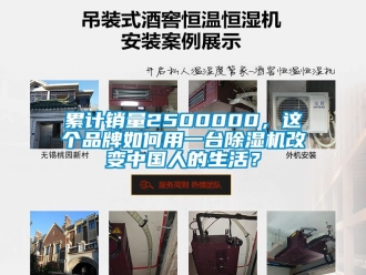 企业新闻累计销量2500000，这个品牌如何用一台除湿机改变中国人的生活？