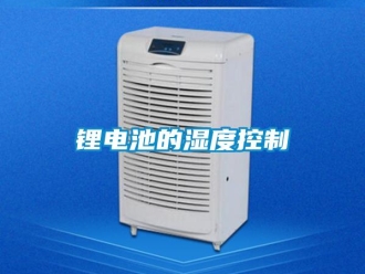 行业新闻锂电池的湿度控制