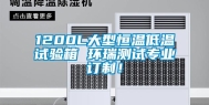 1200L大型恒温低温试验箱 环瑞测试专业订制！