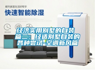 企业新闻经济实用别墅的自装 篇二：经适别墅自装的各种尝试-空调新风篇