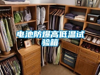 企业新闻电池防爆高低温试验箱