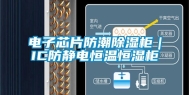 电子芯片防潮除湿柜｜IC防静电恒温恒湿柜