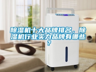 企业新闻除湿机十大品牌排名，除湿机行业实力品牌有哪些？