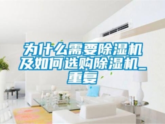 行业新闻为什么需要除湿机及如何选购除湿机_重复