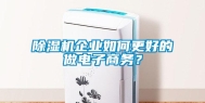 除湿机企业如何更好的做电子商务？