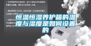 恒温恒湿养护箱的温度与湿度是如何设置的