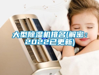 行业新闻大型除湿机排名(解密：2022已更新)
