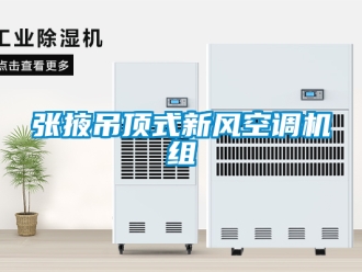 企业新闻张掖吊顶式新风空调机组