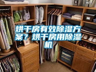 行业新闻烘干房有效除湿方案？烘干房用除湿机