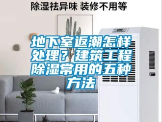 企业新闻地下室返潮怎样处理？建筑工程除湿常用的五种方法