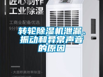 常见问题转轮除湿机泄漏、振动和异常声音的原因
