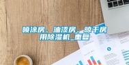 喷涂房、油漆房、晾干房用除湿机_重复
