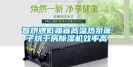 智烘牌低噪音高温热泵莲子烘干房除湿机效率高