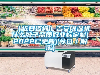 新闻资讯（近日咨询）吉安除湿机什么牌子品质好非标定制(2022已更新)(今日／解密)