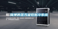 简单的蒸汽吸收制冷系统