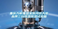 重庆力帆集团采购鸿达天矩品牌三台恒温恒湿试验箱
