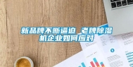 新品牌不断逼迫 老牌除湿机企业如何应对
