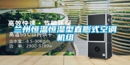 兰州恒温恒湿型直膨式空调机组