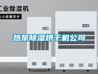 行业新闻热泵除湿烘干机公司