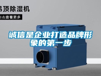 企业新闻诚信是企业打造品牌形象的第一步