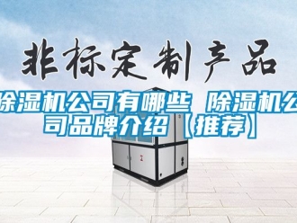 企业新闻除湿机公司有哪些 除湿机公司品牌介绍【推荐】