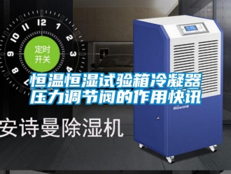 知识百科恒温恒湿试验箱冷凝器压力调节阀的作用快讯