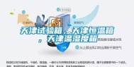 天津试验箱，天津恒温箱，天津温湿度箱