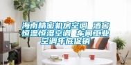海南精密机房空调 酒窖恒温恒湿空调 车间工业空调年底促销