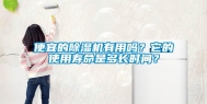 便宜的除湿机有用吗？它的使用寿命是多长时间？