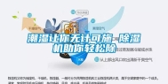 潮湿让你无计可施 除湿机助你轻松除