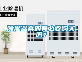 行业新闻除湿器真的有必要购买吗？