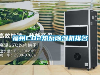 行业新闻福州CO2热泵除湿机排名