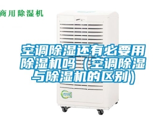 行业新闻空调除湿还有必要用除湿机吗（空调除湿与除湿机的区别）