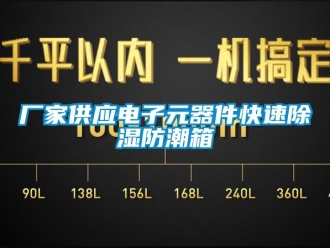 企业新闻厂家供应电子元器件快速除湿防潮箱