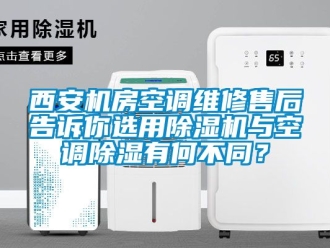 行业新闻西安机房空调维修售后告诉你选用除湿机与空调除湿有何不同？