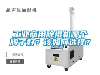 常见问题工业商用除湿机哪个牌子好？该如何选择？