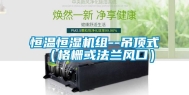 恒温恒湿机组--吊顶式（格栅或法兰风口）
