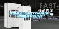 恒温恒湿试验箱TEMI850温湿度控制器介绍