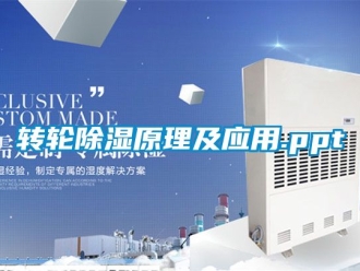 常见问题转轮除湿原理及应用.ppt